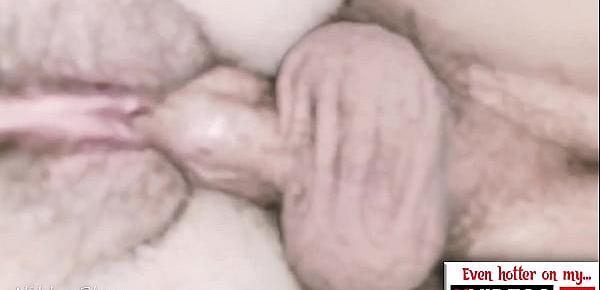  Quikie closeup creampies for horny hairy pussy